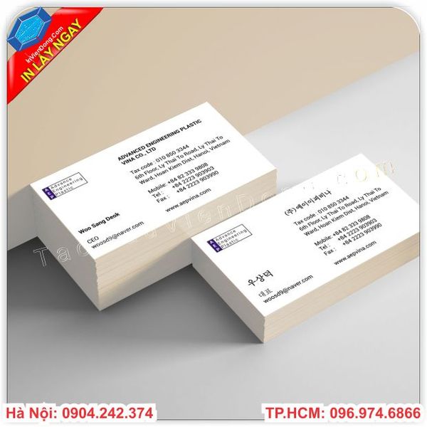 Mẫu name card, danh thiếp đẹp phần 1 – Túi & Hộp Qùa Tặng + In Card Tem ...