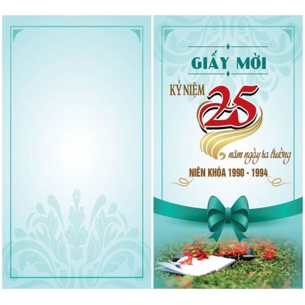 Những Mẫu Giấy Mời - Thư Mời Hot Nhất – Túi & Hộp Qùa Tặng + In Card Tem  Nhãn Lấy Ngay