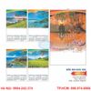 XƯỞNG IN LỊCH 5 TỜ NẸP THIẾC TREO TƯỜNG LẤY NGAY GIÁ RẺ - BÁN SẴN ĐỦ SIZE