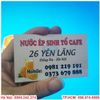 Bảng báo giá in card visit rẻ nhất tại Thanh Xuân