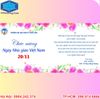 In thiệp mừng ngày 20-11 tại Cầu Giấy - Hà Nội