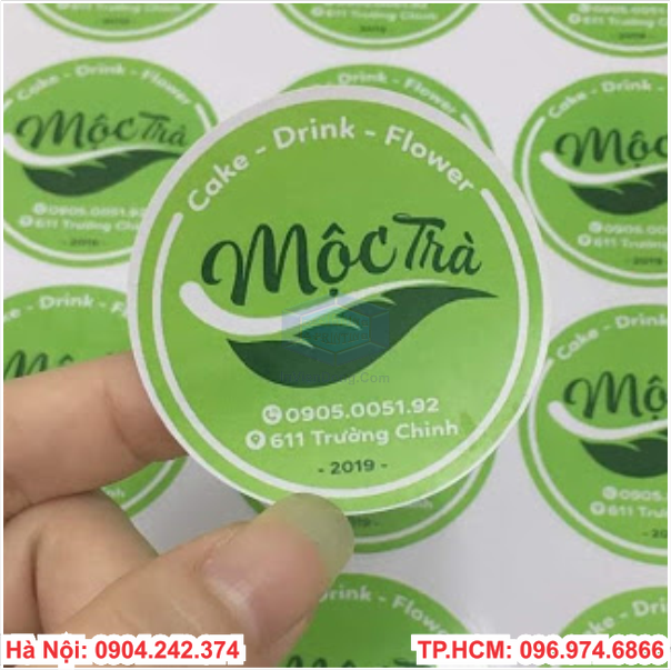 In tem decal dán giá rẻ, lấy ngay tại Hà Nội – Túi & Hộp Qùa Tặng + In ...