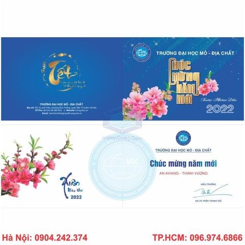 Công ty in thiệp xuân lấy ngay