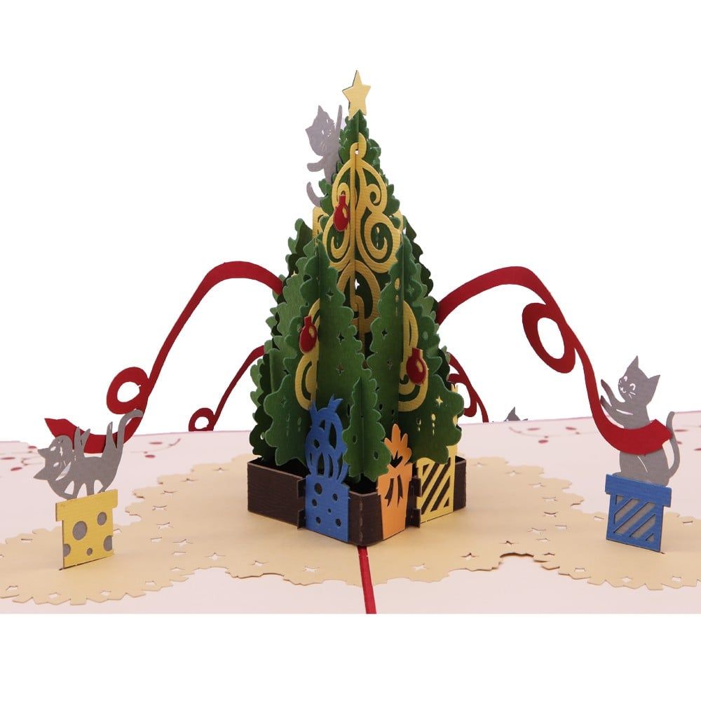 Thiệp nổi 3d giáng.sinh