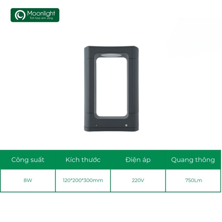 Đèn led cảnh quan, nấm sâm vườn 8W, 3000K 003121-30