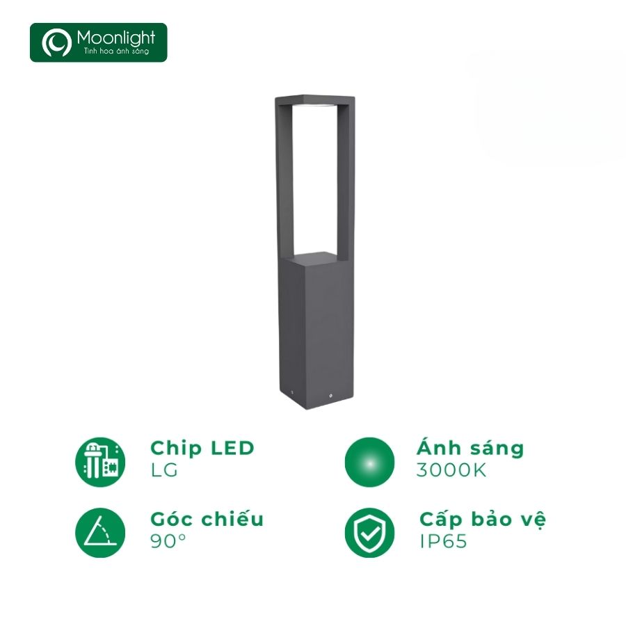 Đèn led cảnh quan, nấm sân vườn 220V, 8W, 3000K 013104-65