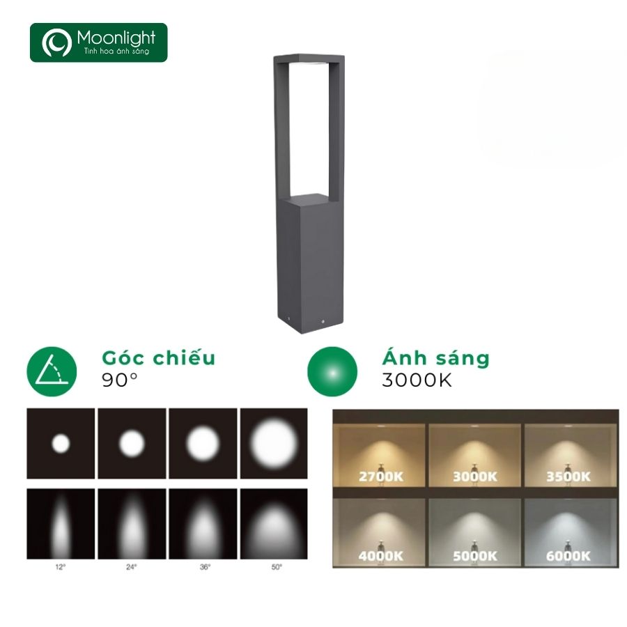 Đèn led cảnh quan, nấm sân vườn 220V, 8W, 3000K 013104-65