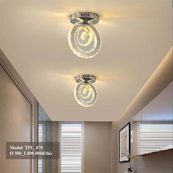 HT Đèn thả pha lê D30cm TPL_079 HTTHPL-130