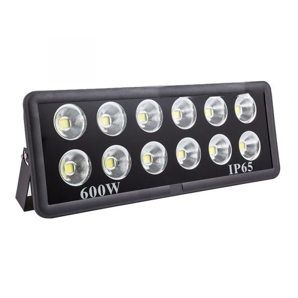 GS Đèn pha led công suất cao 800w điện áp 220v AC, ánh sáng 3000k, 130Lm/W, IP65, CRI >80ra, kích thước D1090*370*110, GSCSC800-3K