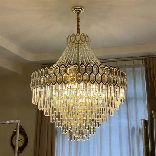 Đèn thả pha lê chùm VLTHPL-391