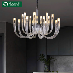 Đèn thả pha lê chùm tròn VLTHPL-747