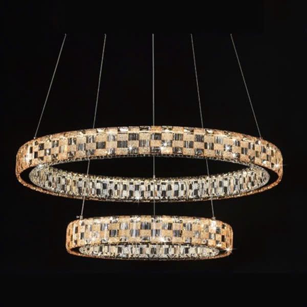 Đèn thả pha lê vòng VLTHPL-740