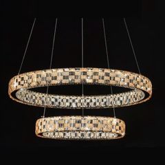 Đèn thả pha lê vòng VLTHPL-740