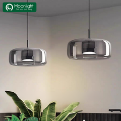 Đèn thả thủy tinh màu khói D300 VLTHTI-079