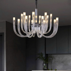 Đèn thả pha lê chùm tròn VLTHPL-747