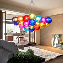 Đèn thả thủy tinh HTK013 VLTHTI-114