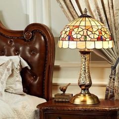 Đèn bàn tiffany D31xH54cm VLDBTF-073