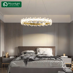 Đèn thả pha lê vòng VLTHPL-692