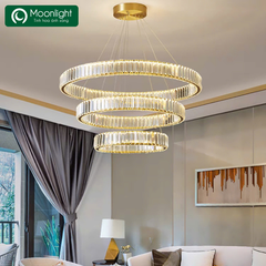 Đèn thả pha lê vòng VLTHPL-704