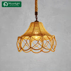Đèn thả dây thừng VLTHDT-006