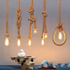 Đèn thả dây thừng VLTHDT-020