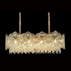Đèn thả pha lê chùm dài D1100 9969-16 VLTHPL-744-AC
