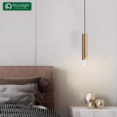 Đèn thả hợp kim ống 10W, COB, 60*300( TLOB01) TH336 VLTHHK-091