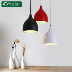 Đèn thả hợp kim D17 H18 TH612BK VLTHHK-014