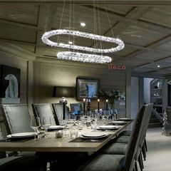 Đèn thả pha lê vòng VLTHPL-654