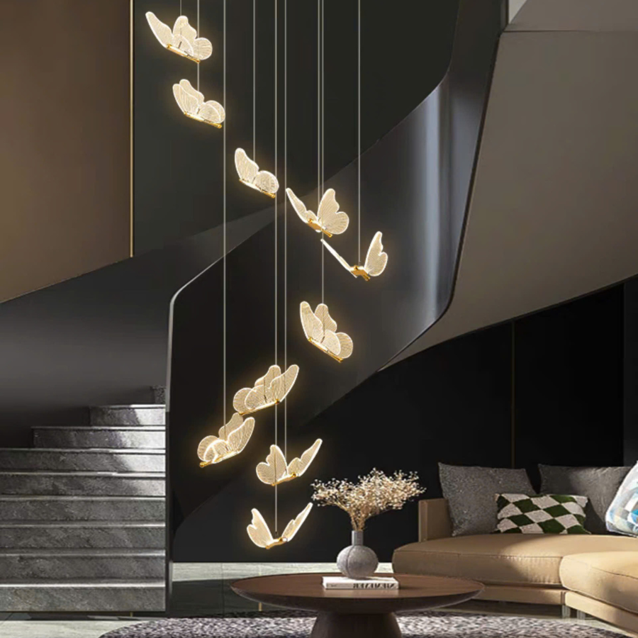 HT Đèn thả hồ điệp HTK_039 HTTHPL-072