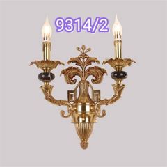 Đèn tường tân cổ điển đồng tay nến 9314/2 VLDTCD-037