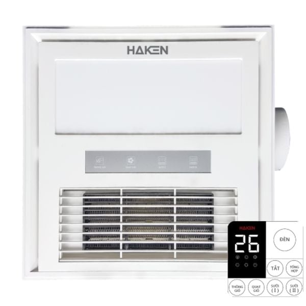 SƯỞI ÂM TRẦN ĐA NĂNG HAKEN 4TRONG1 HK-QS33 Kích thước 300x300mm