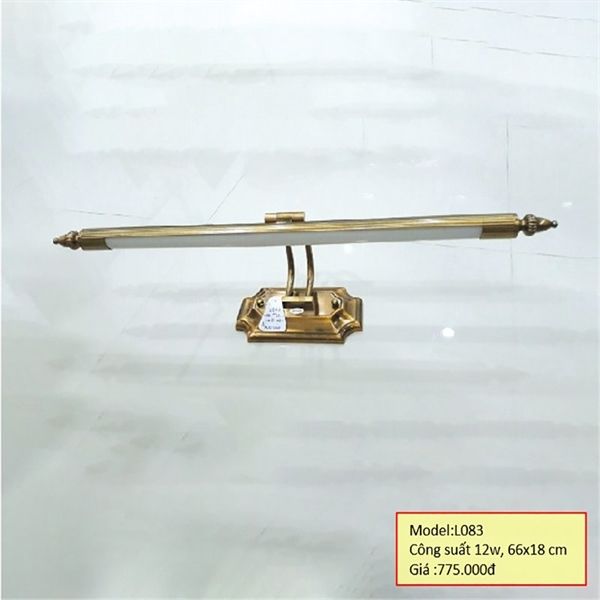 HT Đèn tranh đèn gương màu đồng D66*18cm 12W L083 HTDETG-010