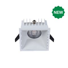 ELV Đèn led âm trần spotlight vuông 15W, chíp Cree, KT: 100*100*H64, lỗ khoét 90*90, góc chiếu 60, 4000K VND23-F090S-4K