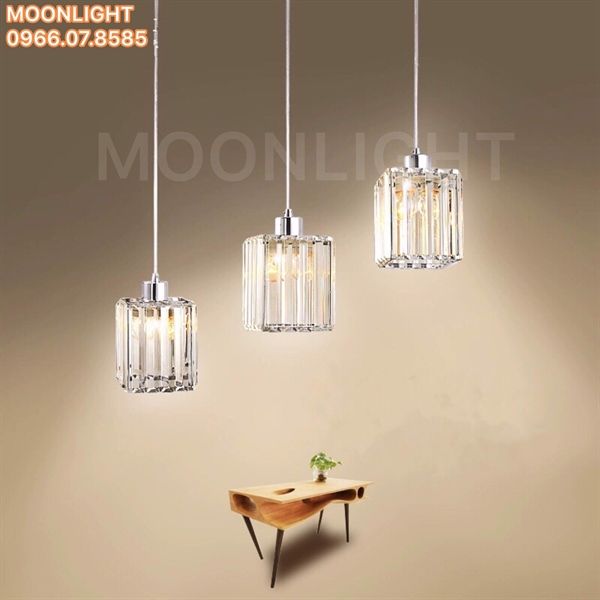 Đèn thả pha lê bàn ăn DTHL015 VLTHPL-042