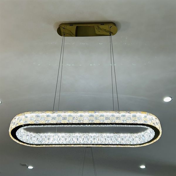 Đèn thả pha lê vòng VLTHPL-740