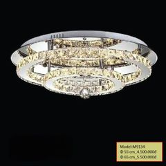 HT Đèn mâm pha lê tròn D550mm M9134-550 HTDMPL-047-AA