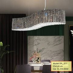 Đèn thả pha lê D25*120cm TPL_077 HTTHPL-128