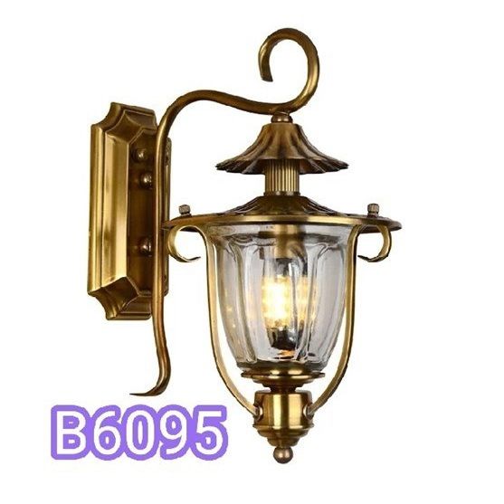 Đèn tường chùa màu vàng đồng B6095 VLDTCH-043