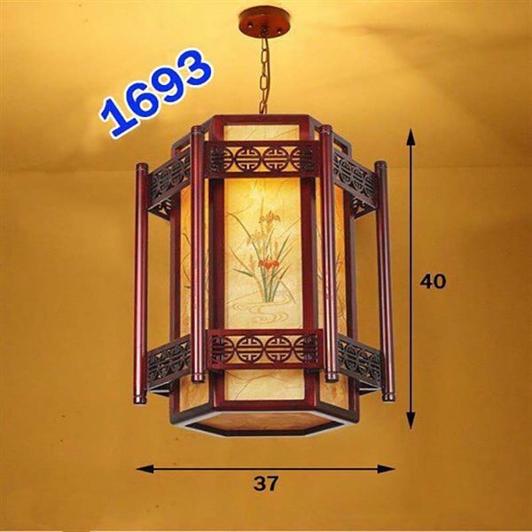 Đèn thả gỗ VLTHGO-180