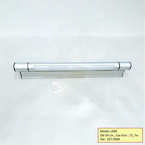 HT Đèn tranh đèn gương inox Dài 50cm, cao 5cm 7W L038 HTDETG-016