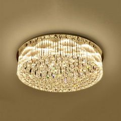 HT Đèn mâm pha lê tròn D1200 M90871m2 HTDMPL-020-AC