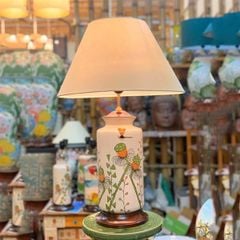 Đèn bàn thân gốm VLDBGM-102