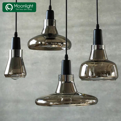 Đèn thả thủy tinh khói DTH VLTHTI-002