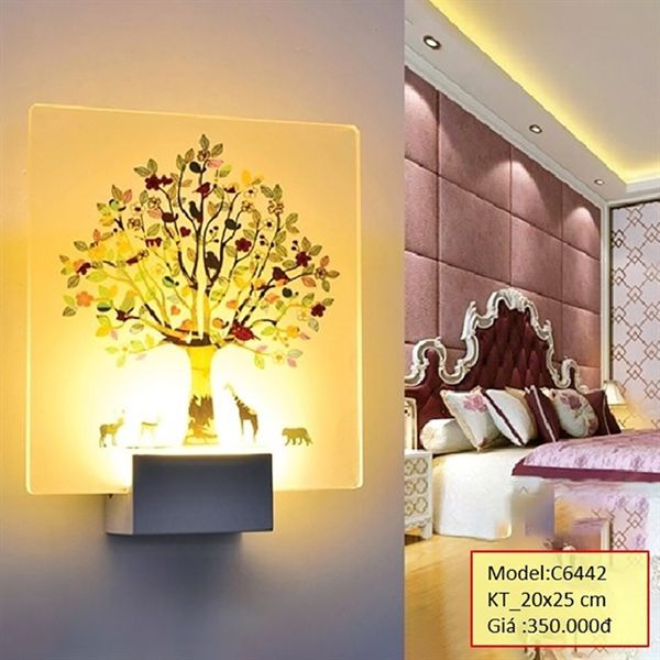 HT Đèn tường trang trí D20*25cm C6442 HTDTTR-076