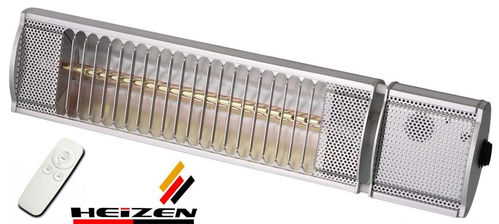 Đèn sưởi nhà tắm chống chói mắt 1000W có điều khiển từ xa Heizen APPINO10