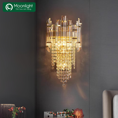 Đèn tường pha lê D220*450 3G9 A31 VLDTPL-026