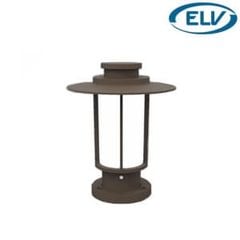 ELV Đèn led cảnh quan, nấm sân vườn 220V, E27, nhôm đúc +PC, ghi xám D240*320 (giá chưa bao gồm bóng) 006081-30