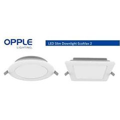 Opple đèn led downlight vuông HPF ESII Slim 12W, 6500K, KT mặt 163*163, lỗ khhoét D150*150 OPDDDL-004-S150-6K