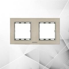 EDK Mặt viền 2 module, kính cristal ngọc trai EL-CGG02